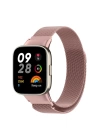 BFS  Xiaomi Redmi Watch 3 Metal Mıknatıslı Kordon - Rose