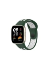 BFS  Xiaomi Redmi Watch 3 Spor Delikli Kordon - Haki Yeşil-Beyaz