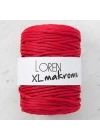 BFS  XL Makrome Kırmızı El Örgü İpi - R048 - 33714