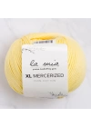 BFS  XL Mercerized Sarı El Örgü İpi - 177 - 33770
