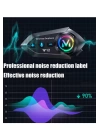 BFS Y12  Motor Kask Kulaklık Rgb Modlu Radyolu Motosiklet Kulaklık 5.3 Bluetooth Intercom