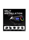 BFS Y30 Kask Kulaklık Bluetooth Motosiklet Kulaklık Rgb Radyolu Intercom