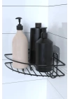 BFS  Yapışkanlı Banyo Köşeliği Kancalı Köşe Rafı Duş Şampuanlık Duvar Düzenleyici Organizer Raf