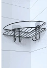 BFS  Yapışkanlı Banyo Köşeliği Kancalı Köşe Rafı Duş Şampuanlık Duvar Düzenleyici Organizer Raf
