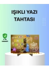 BFS Yaratıcı Çizim ve Mesajlar İçin LED Işıklı Renkli Tahta
