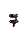 BFS Yay Gözü, Ahşap Kutu Klipsi - Küçük 28x33 Mm, Antik, 100 Adet