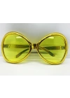 BFS   Yeşilçam Temalı Parti Gözlüğü Gold Renk 7x16 cm