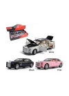 BFS  ZHD-B2407- Vardem  Çek Bırak Işıklı ve Sesli Model RR Metal Araba 1:24