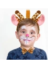 BFS Zürafa Kosümü Aksesuar Seti 3 lü - Taç Papyon Kuyruk