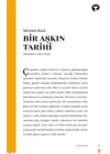 Bir Aşkın Tarihi