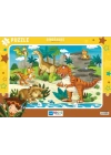 Blue Focus Dinosaurs (Dinozorlar) - Puzzle 72 Parça