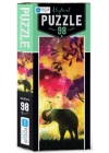Blue Focus Elephant - Puzzle 98 Parça