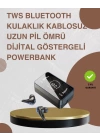 Bluetooth 5.1 Kablosuz Kulaklık – 3500 mAh Şarj Kutulu