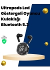 Bluetooth 5.3 Kablosuz Kulaklık 30mm Sürücü LED Ekranlı Mikrofonlu