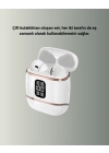 Bluetooth 5.3 Kulaklık – Kulakiçi, ANC+ENC, 4 Adet Set, Dijital Göstergeli