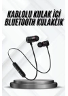 Bluetooth Bağlantılı Kablolu Mıknatıslı Sport Kulaklık