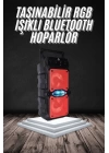 Bluetooth Hoparlör Çift Mikrofonlu Güçlü Ses Kaliteli Kesintisiz Kablosuz