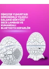 Bluetooth Hoparlör Özellikli 7 Renkli Gece Aydınlatması