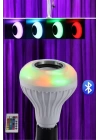 Bluetooth Hoparlör RGB LED Teknolojisi ile Müzik ve Aydınlatma