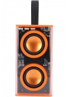 Bluetooth Hoparlör Şeffaf Mecha RGB Işıklı Çift Hoparlör 5.0 Bluetooth