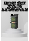 Bluetooth Hoparlör Yüksek Ses Kaliteli Büyük Boy Çift Çıkışlı Ses Bombası