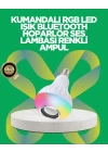 Bluetooth Hoparlörlü LED Ampul – 12W Enerji Tasarruflu