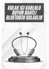 Bluetooth Kulaklık 120 Saat Kullanım Süresi Boyun Askılı Bluetooth Kablosuz Kulaklık