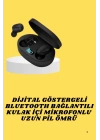 Bluetooth Kulaklık Dijital Göstergeli Yüksek Ses Kaliteli Uzun Pil Ömrü