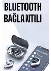 Bluetooth Kulaklık Küpe Görünümlü Yüksek Ses Kaliteli Gamer Kulaklık