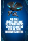 Bluetooth Kulaklık Oyuncu Kulaklığı RGB Işıklı Oyunlarda Düşük Gecikme