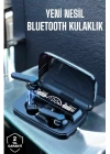 Bluetooth Kulaklık Powerbankli Dijital Göstergeli Dokunmatik Kontrol