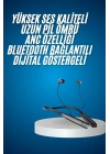 Bluetooth Kulaklık Şarj Göstergeli 100 Saat Şarj Kapasiteli Sporcu Kulaklık