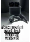 Bluetooth Kulaklık Yeni Nesil Pro Sensörlü Mikrofon Çağrı Cevaplama