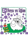 Boya ve Eğlen Mor Kitap