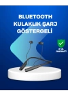 Boyun Askılı Kablosuz Bluetooth Kulaklık – Aktif Gürültü Önleme, LCD Ekranlı
