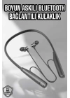 Boyun Bantlı Bluetooth Kulaklık Yüksek Ses Kaliteli 100 Saat Kulaklık