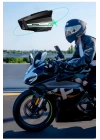Bt16 Motosiklet Kask Bluetooth Kulaklık 2000 Mah Batarya 1080p Hd Kamera Intercom Kulaklık Su Geçirmez