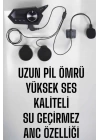 BT18 İntercom Kask Kulaklığı Motorcu Kulaklığı ANC Özelliği