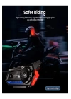 Bt57 Motosiklet Kask Kulaklık Intercom Işıklı Motorsiklet Interkom