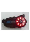Bt68 Motosiklet Kask Bluetooth Kulaklık 1080p Kamera Ses Kontrolü Video Kayıt Özellikli İntercom