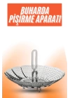Buharda Pişirme Aparatı Katlanabilir Sebze Pişirme Haşlama Aparatı