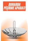 Buharda Pişirme Aparatı Katlanabilir Sebze Pişirme Haşlama Aparatı