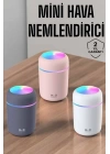 Buharlı Hava Nemlendirici Aromaterapi Renk Değiştirilebilir