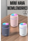 Buharlı Hava Nemlendirici Aromaterapi Renk Değiştirilebilir