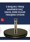 Burun ve Kulak İçin 2’si 1 Arada Tıraş Başlıklı Cihaz