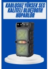 Büyük Boy Bluetooth Hoparlör Çoklu Bağlantı Çift Çıkışlı Taşınabilir Kesintisiz