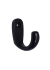 Büyük Tekli Fincan Askı, Dekor Askısı - Siyah, 100 Adet, 12x23x30 Mm