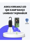 C Tipi Şarjlı Asılabilir Kamp Feneri