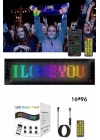 Cama Yapışan En Büyük Boy 16X96 Telefon Kontrollü Led Ekran Digital Araba Yazısı