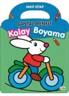 Çantalı Renkli Kolay Boyama- Mavi Kitap